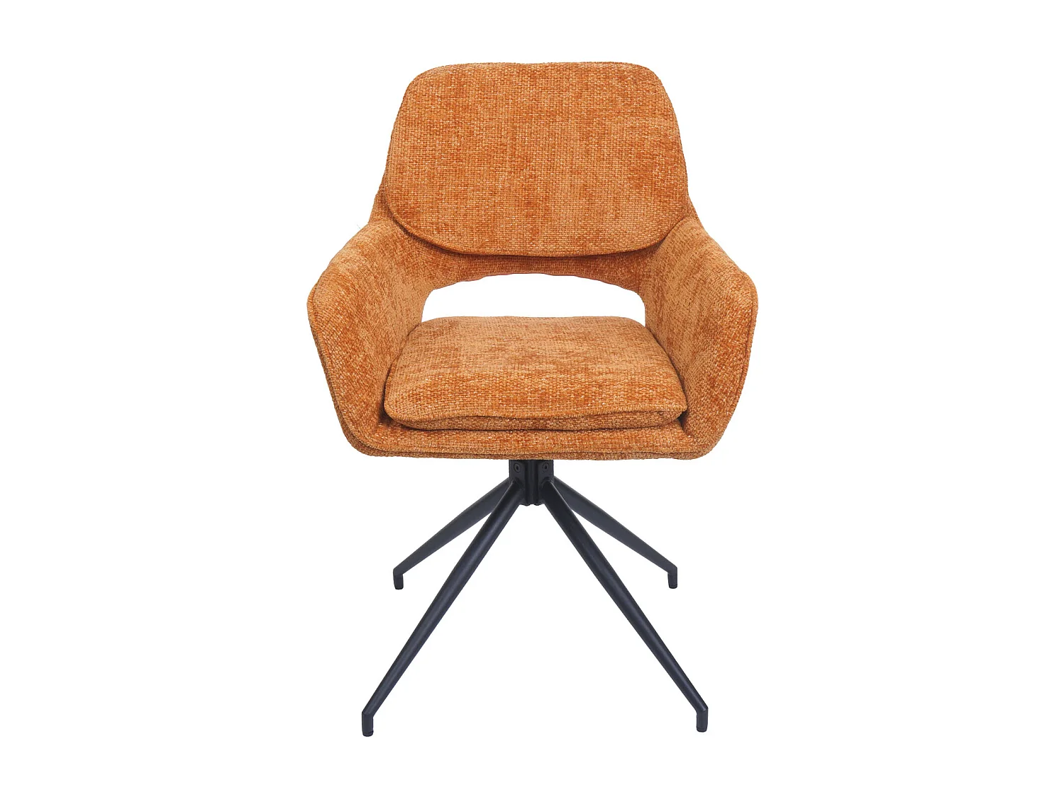 Chaise de salle à manger MCW-N74 (lot de 6),  ocre-jaune