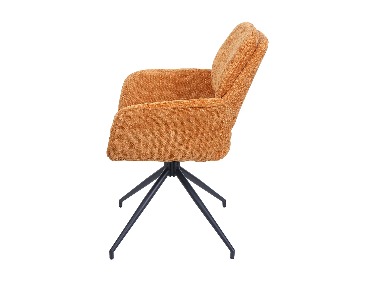 Chaise de salle à manger MCW-N74 (lot de 6),  ocre-jaune