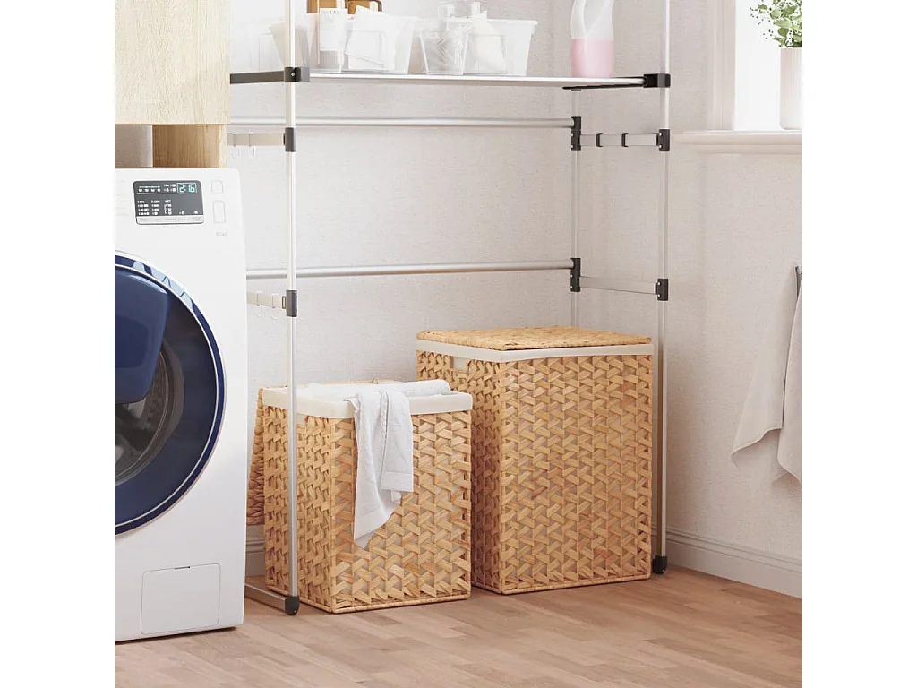 Paniers à linge 2 pcs hyacinthe d eau