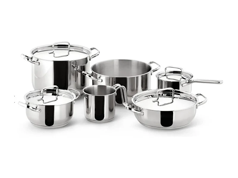 Lagostina Batterie de cuisine 10 pièces inox - SFIZIOSA-10PIECES