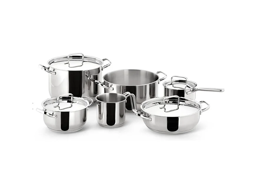 Lagostina Batterie de cuisine 10 pièces inox - SFIZIOSA-10PIECES