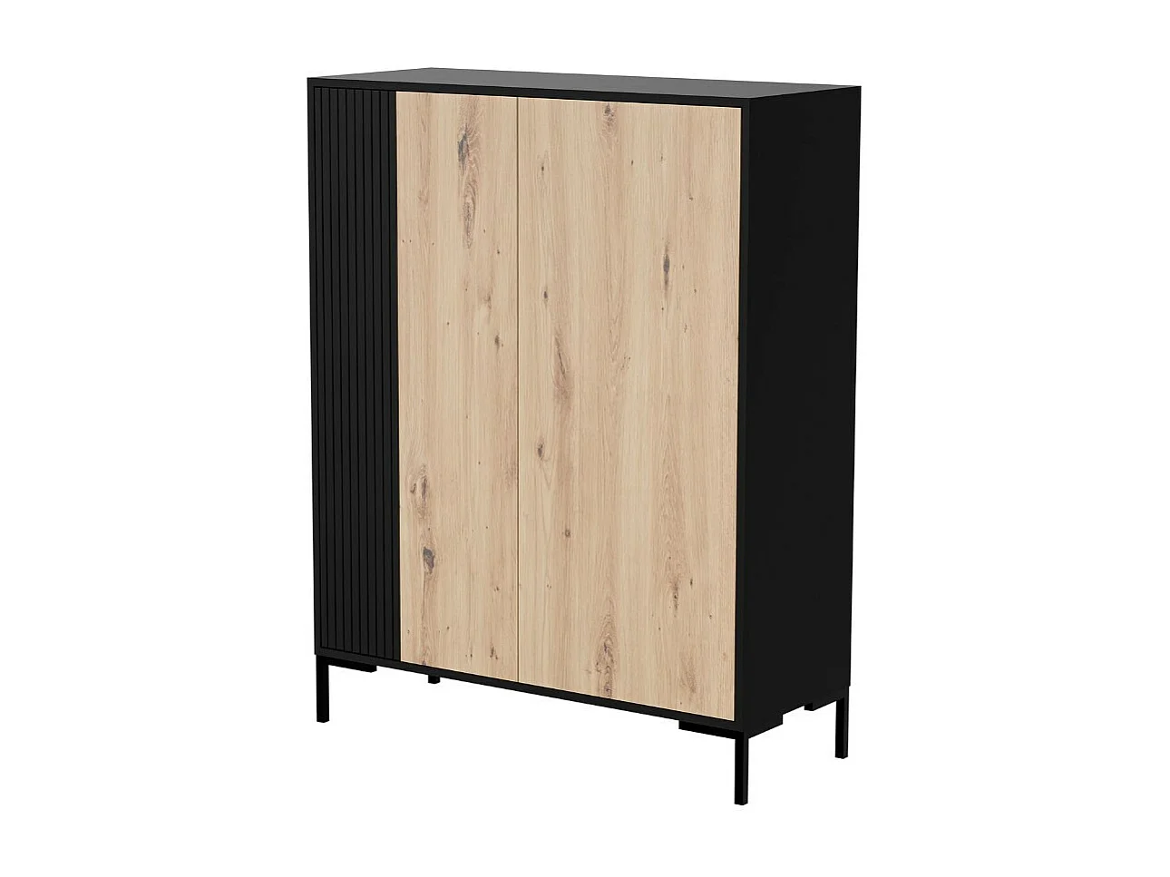 Lavagna nera e in legno L. 100 cm x H. 129 Polo