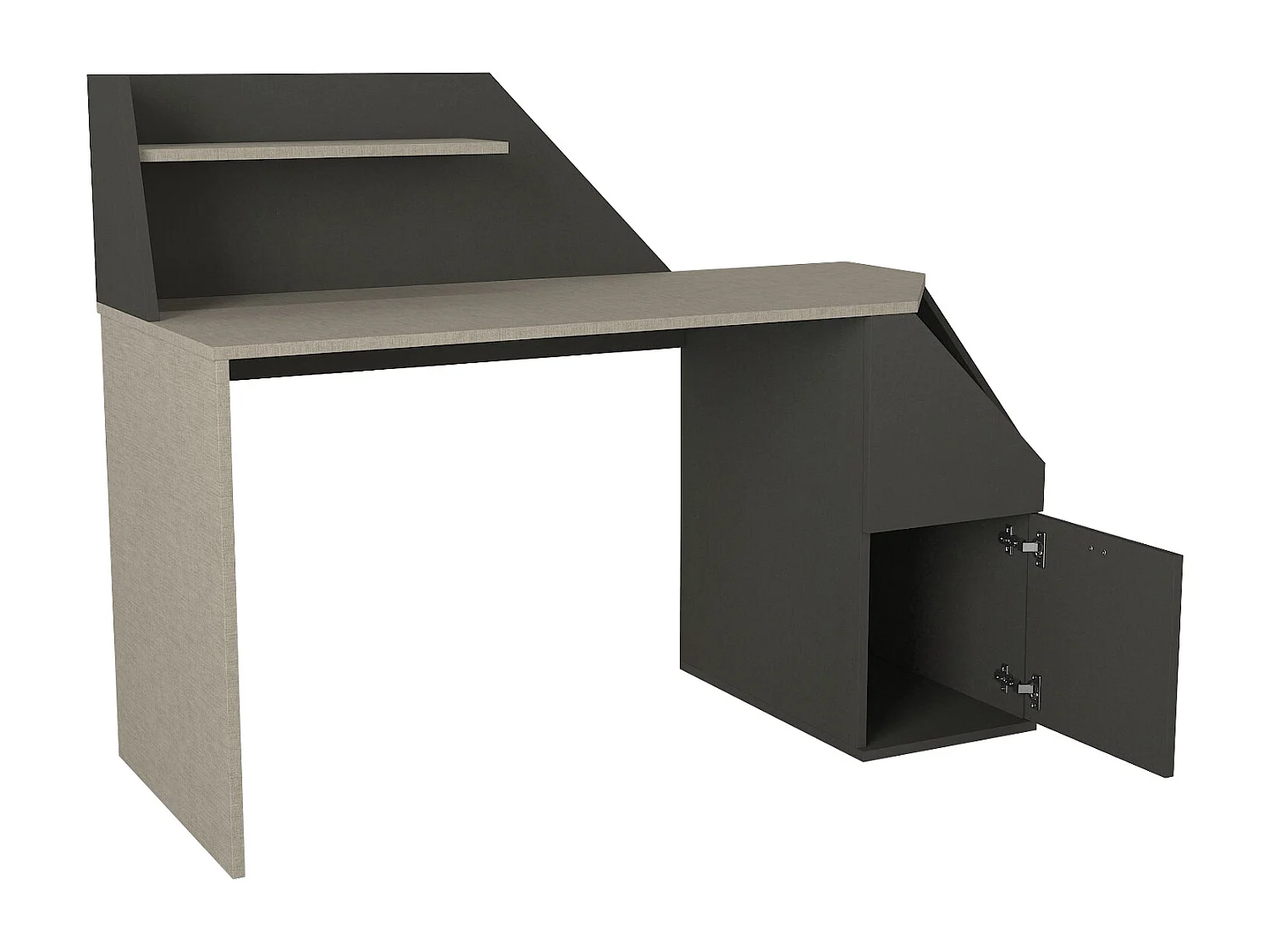 Schreibtisch Gusto Grau Anthrazit