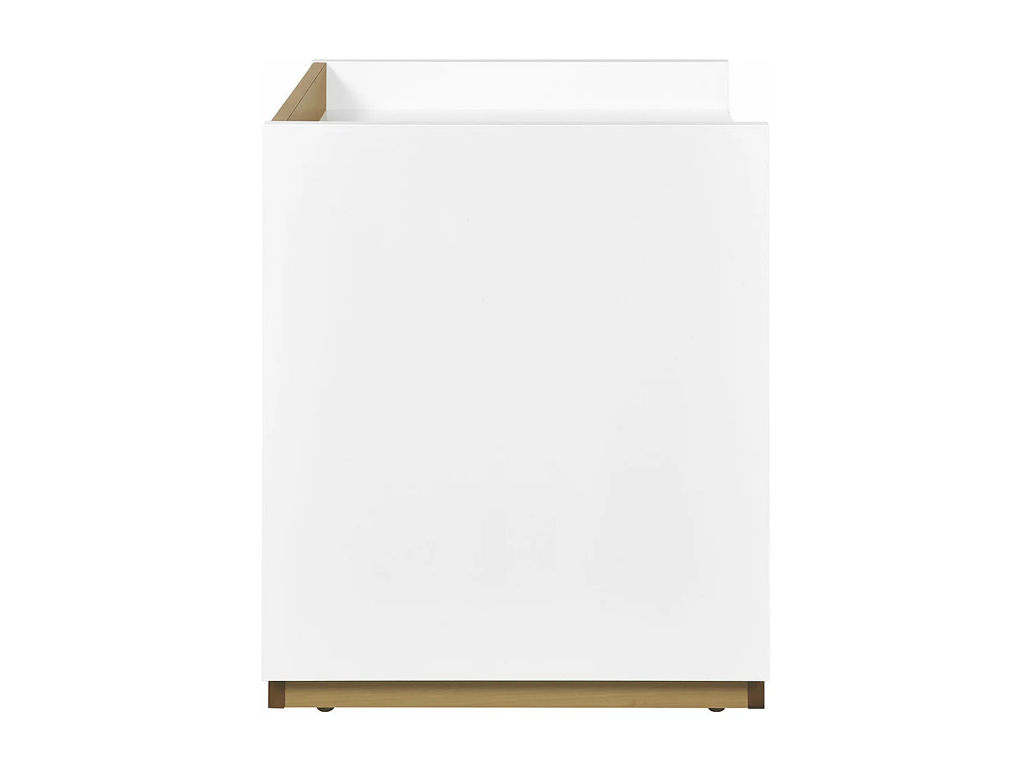 Chevet enfant avec tiroir  panneaux de fibres blanc NAIS