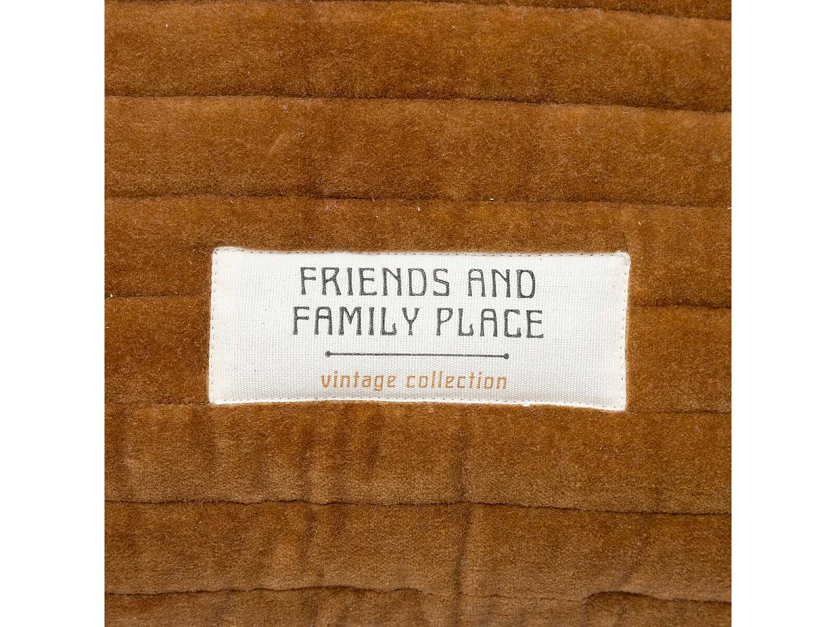 Cojín acolchado "Friends and Family Place"