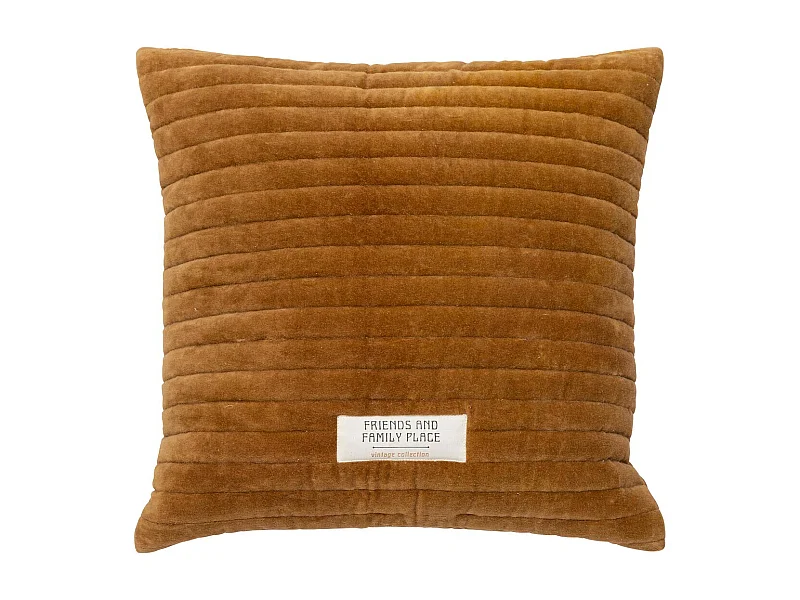 Cojín acolchado "Friends and Family Place"