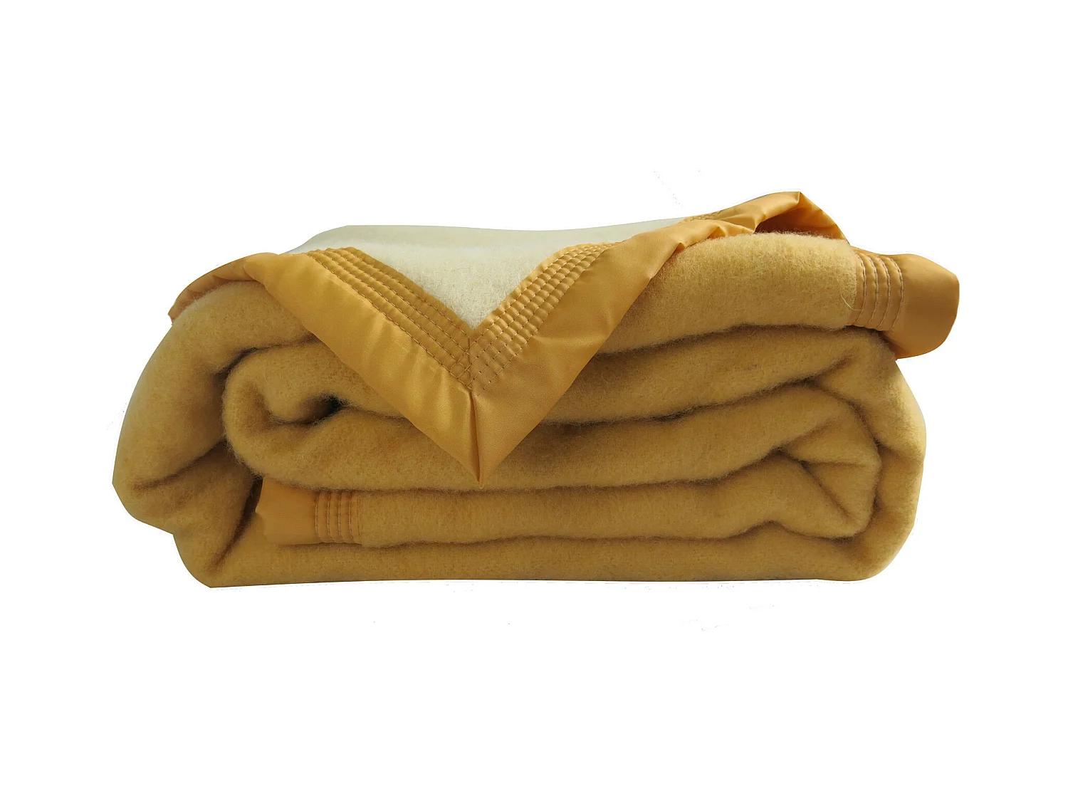 Couverture Pure Laine Vierge 600g/m2 bicolore
