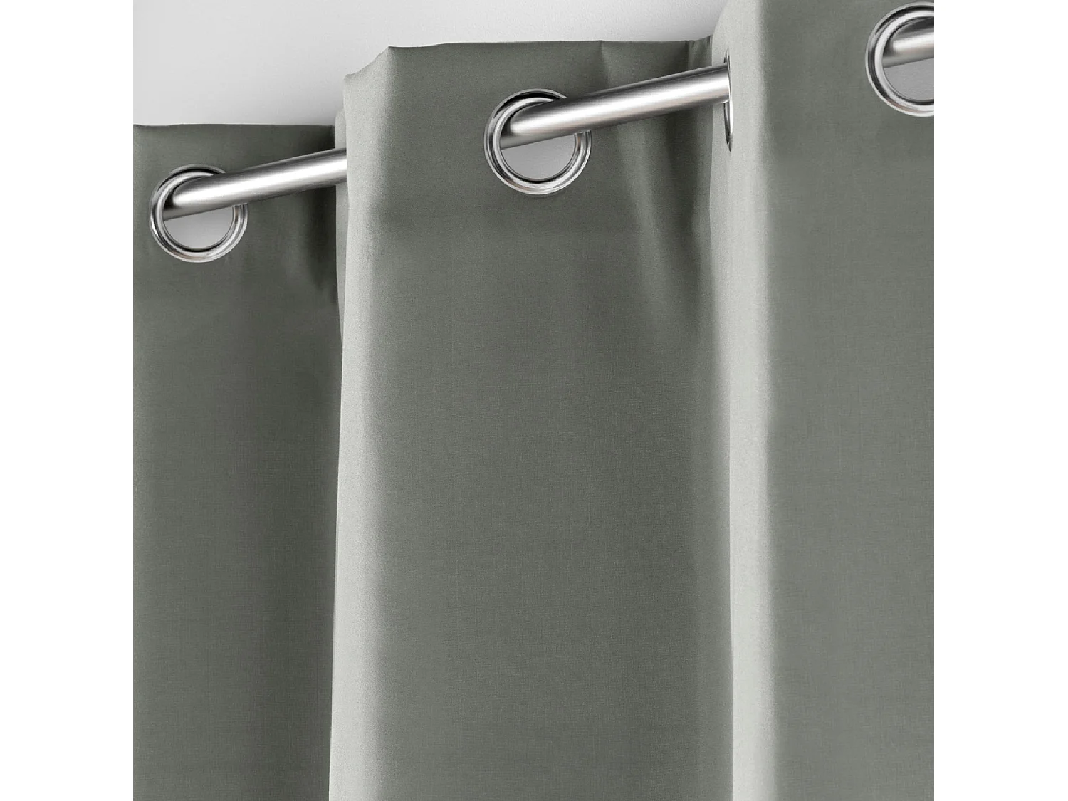 Rideau Isolant Thermique "Micropolar" 135x180cm Gris