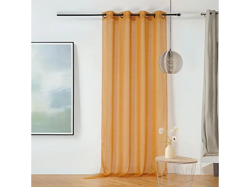 Vorhang aus gefrostetem Etamin