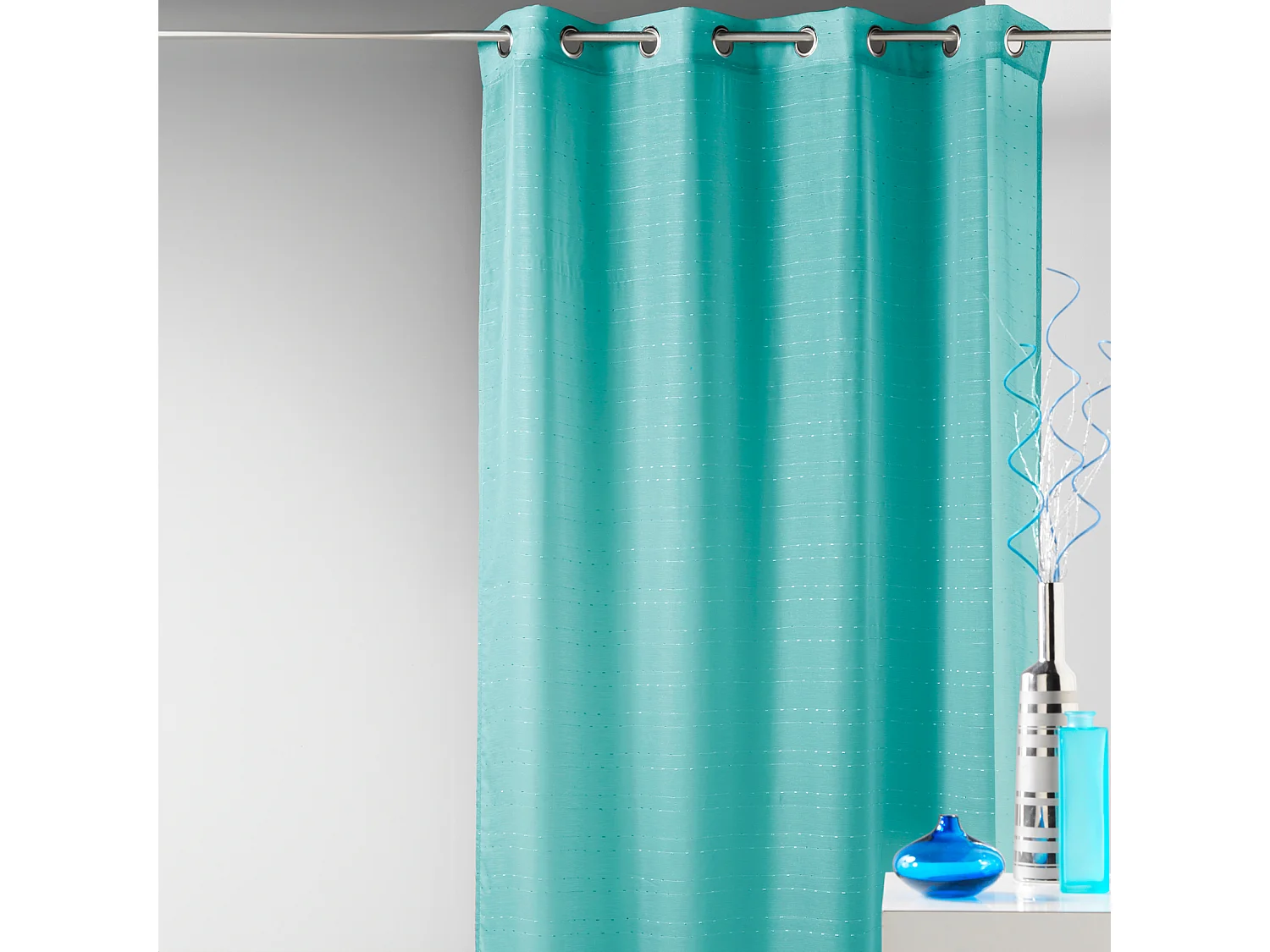 Voilage en Étamine fantaisie "Doupion"