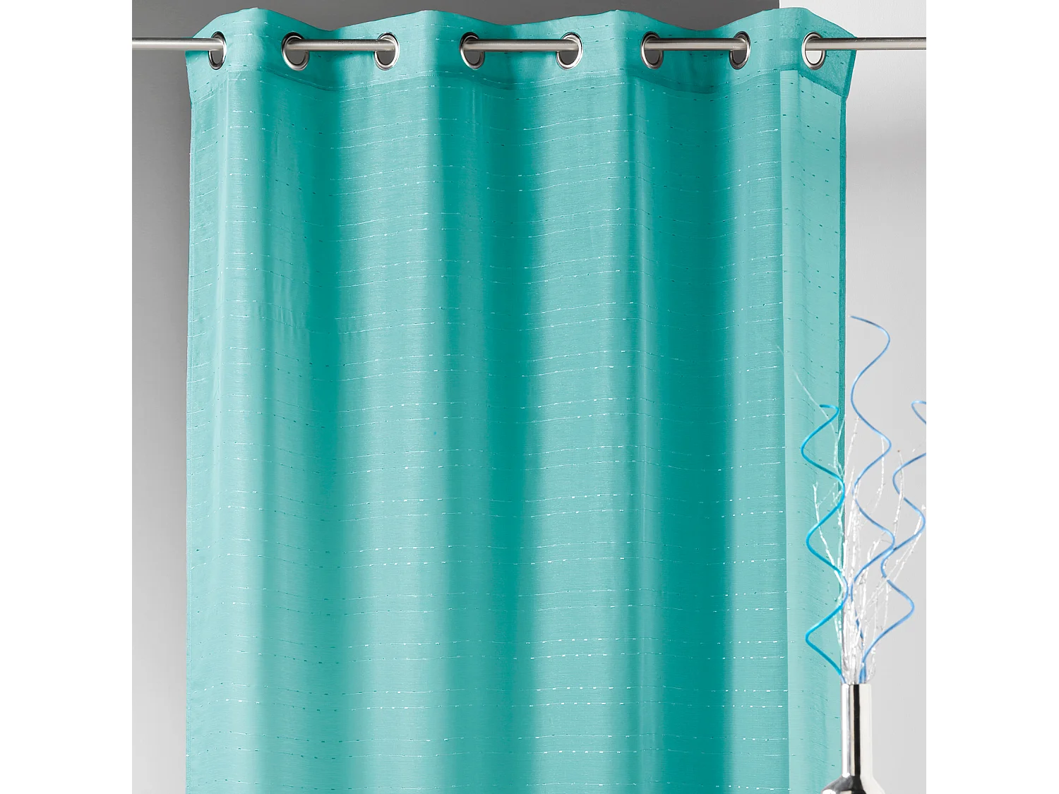 Voilage en Étamine fantaisie "Doupion"