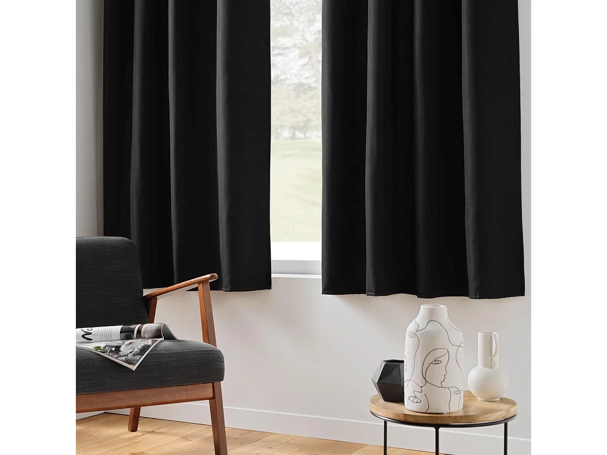 Ösenvorhang Isolierend 135 x 180 cm