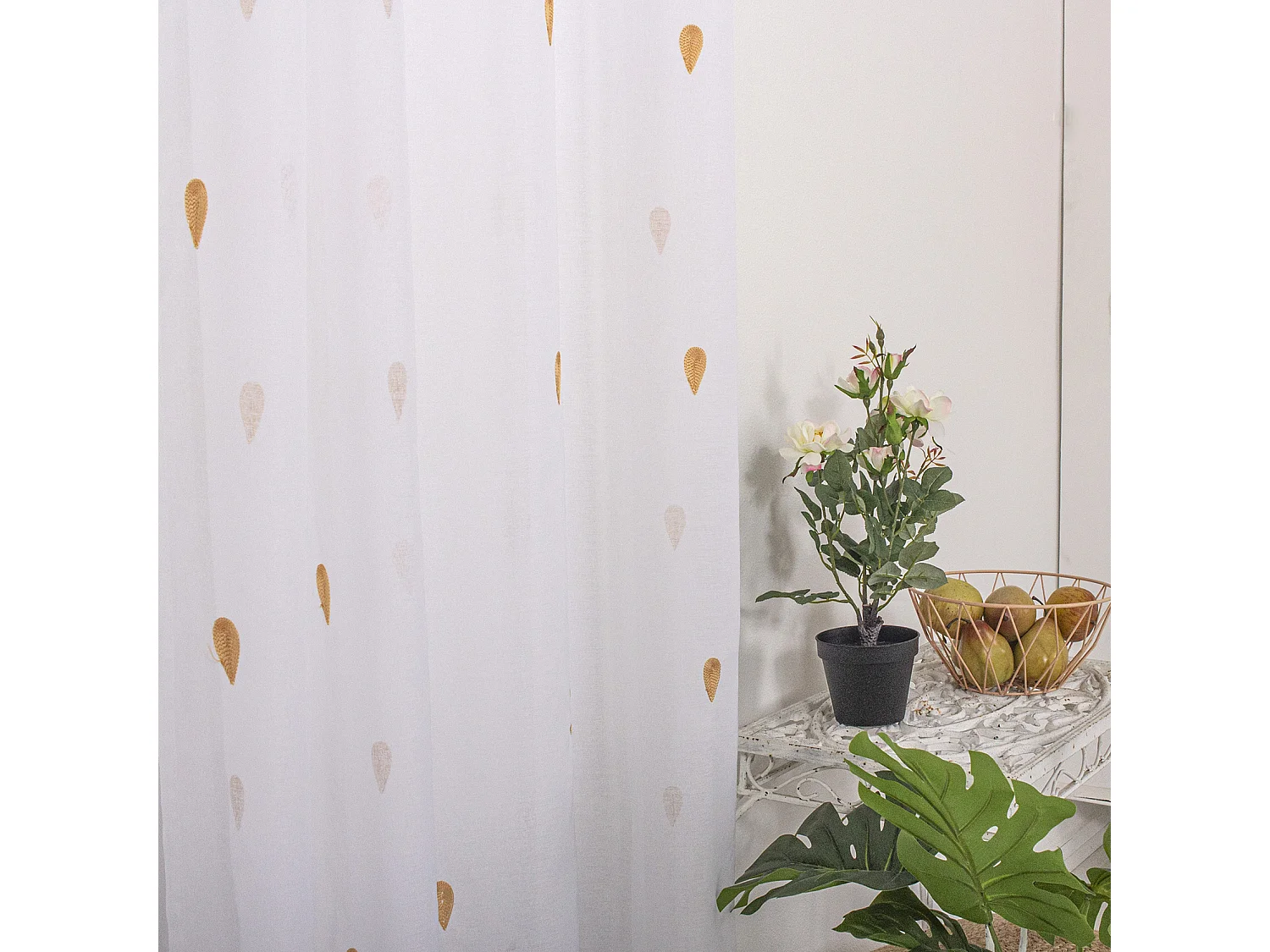 Voile de arena bordado Telline