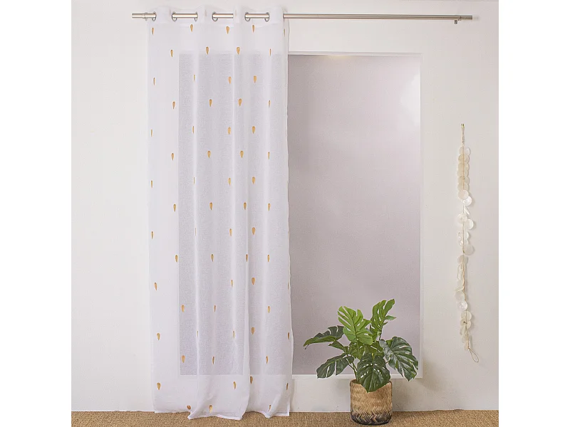 Voile de arena bordado Telline