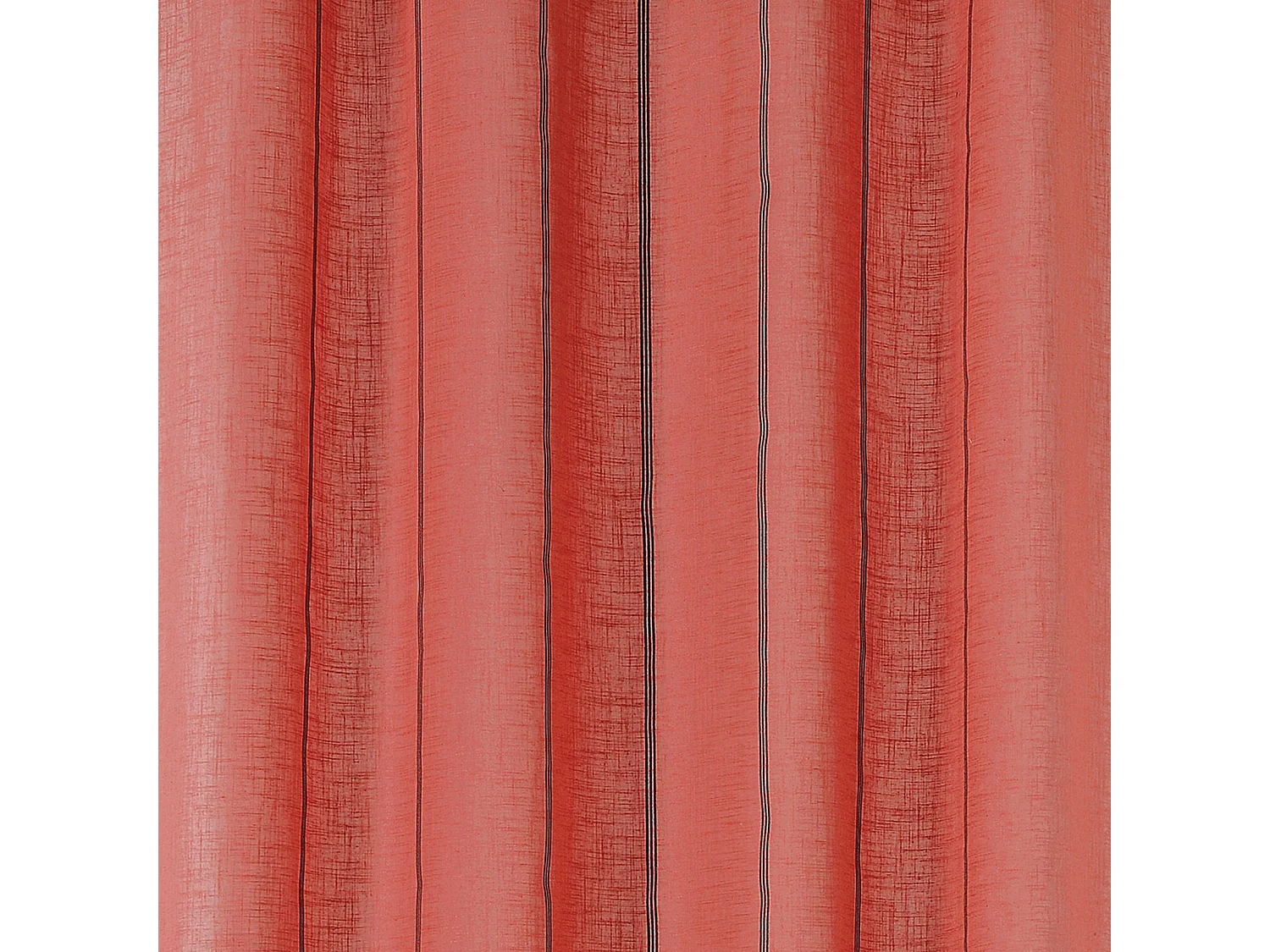 Vorhang mit feinen schwarzen Streifen