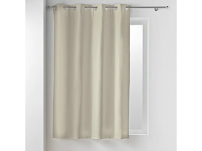 Rideau Isolant Thermique "Micropolar" 135x180cm Lin