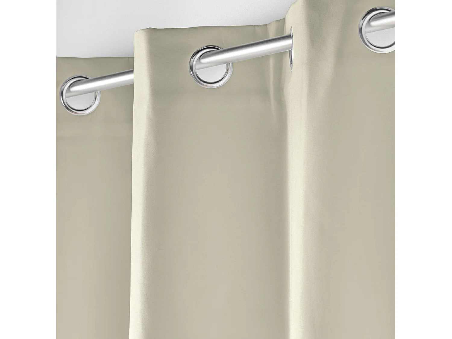 Rideau Isolant Thermique "Micropolar" 135x180cm Lin