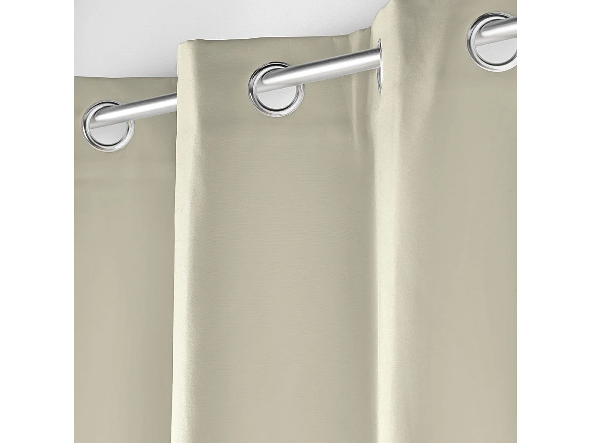 Rideau Isolant Thermique "Micropolar" 135x180cm Lin