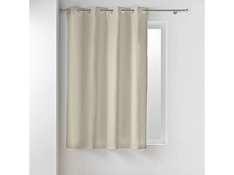 Rideau Isolant Thermique "Micropolar" 135x180cm Lin