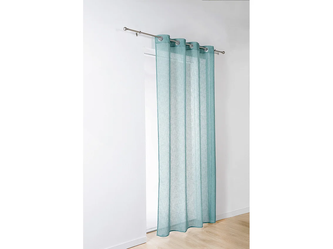 Voilage léger à l'aspect lin