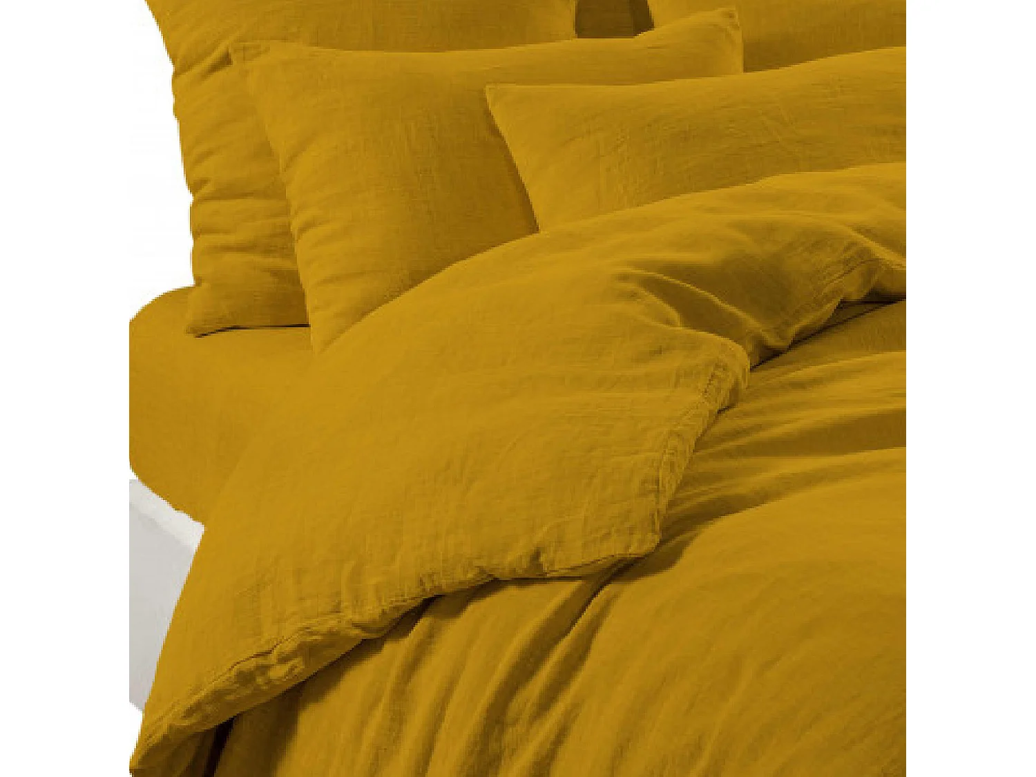 Drap Housse Harmony en 100% Lin Lavé