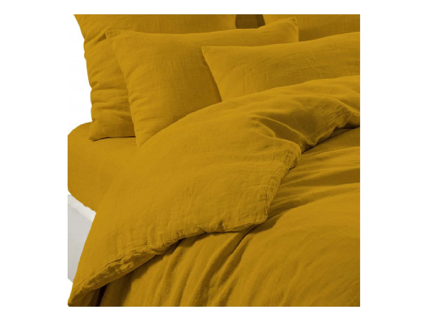 Drap Housse Harmony en 100% Lin Lavé
