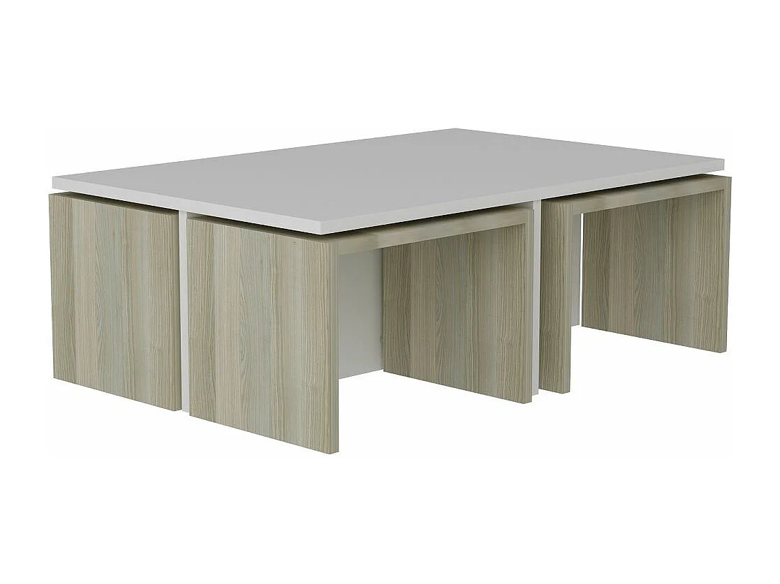 Couchtisch Chest Weiß Cordoba