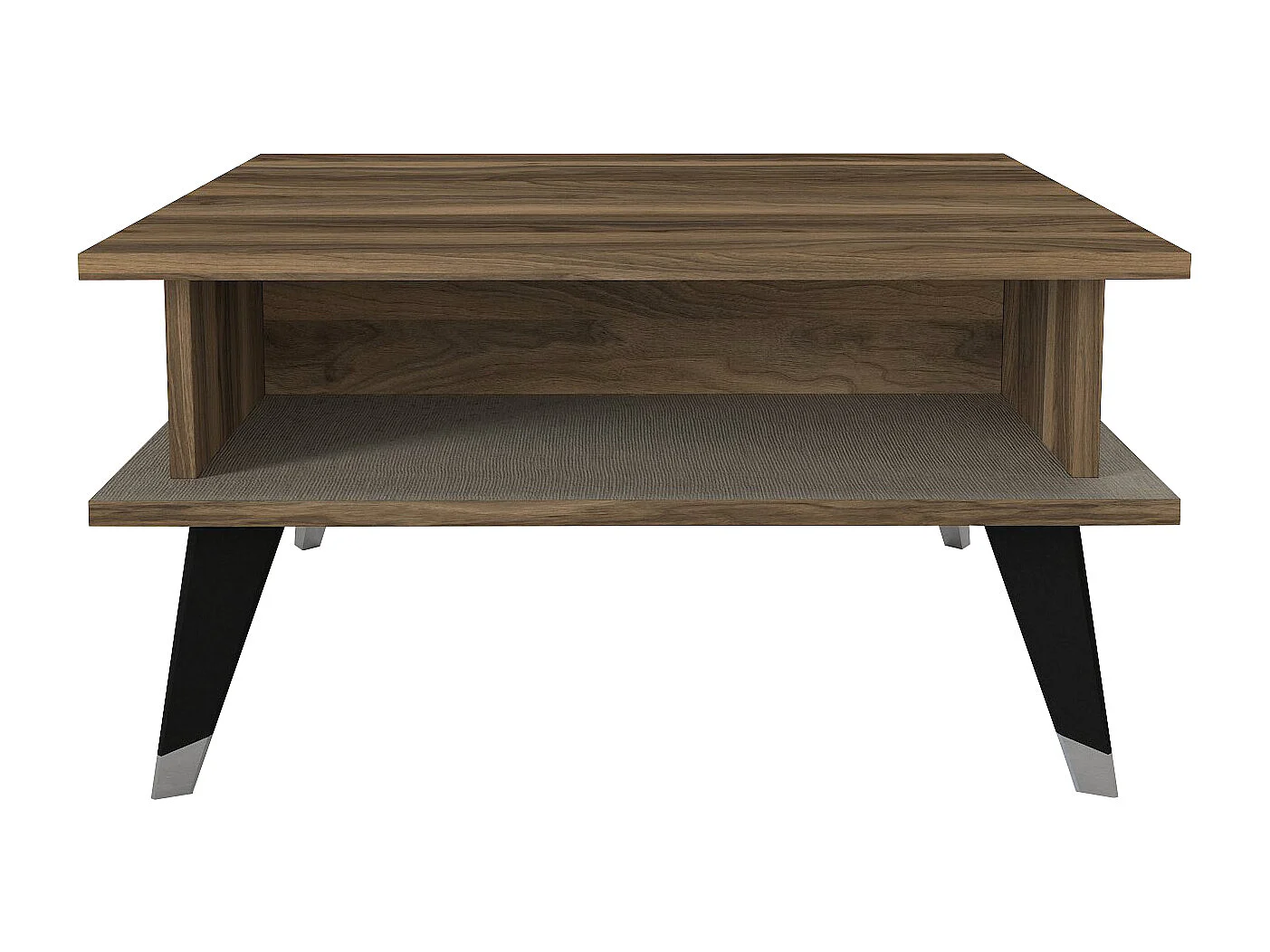 Couchtisch Logan Walnuss Grau