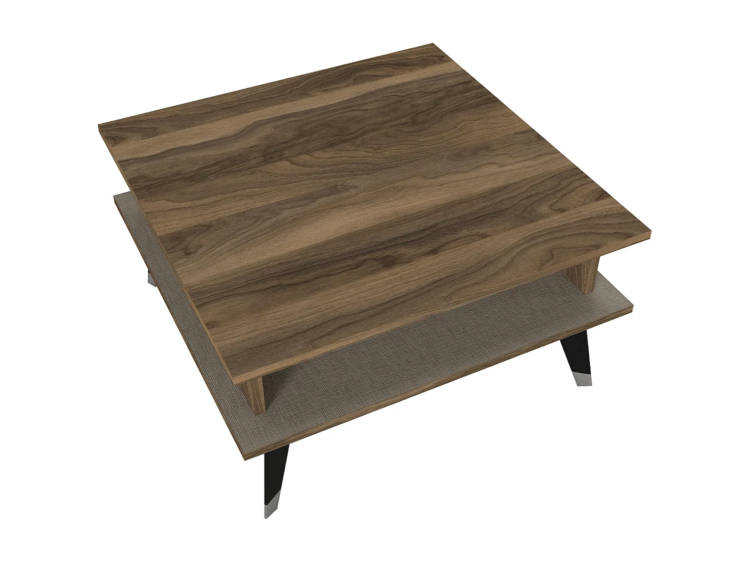 Couchtisch Logan Walnuss Grau