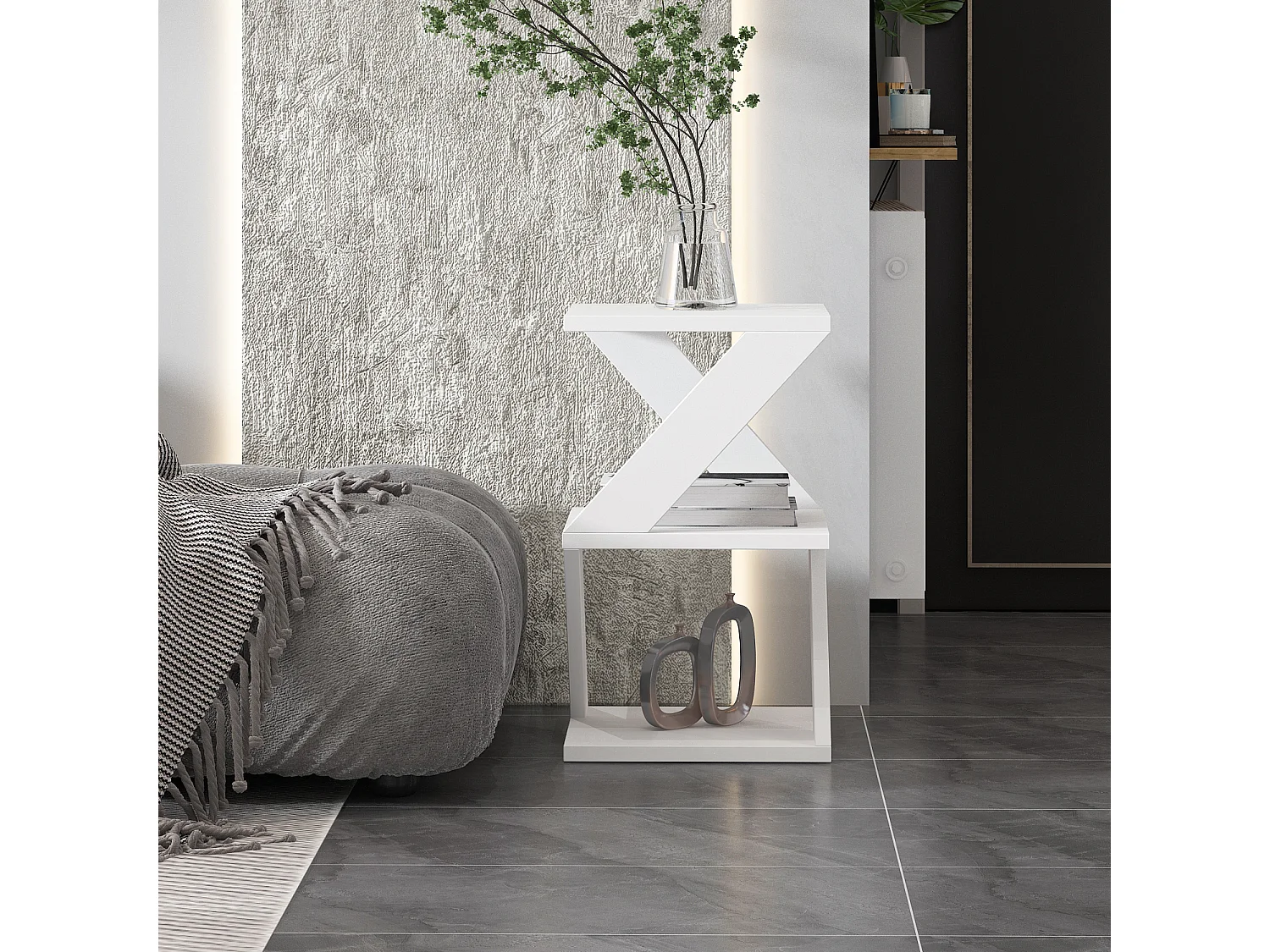 Beistelltisch Tulpe Weiß