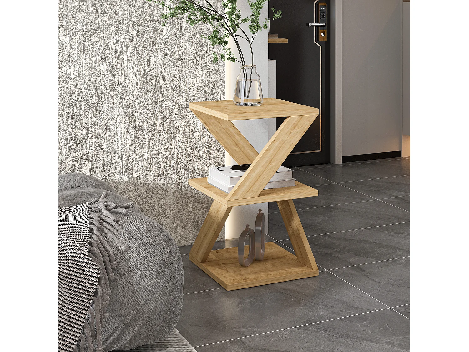 Beistelltisch Tulpe Beige