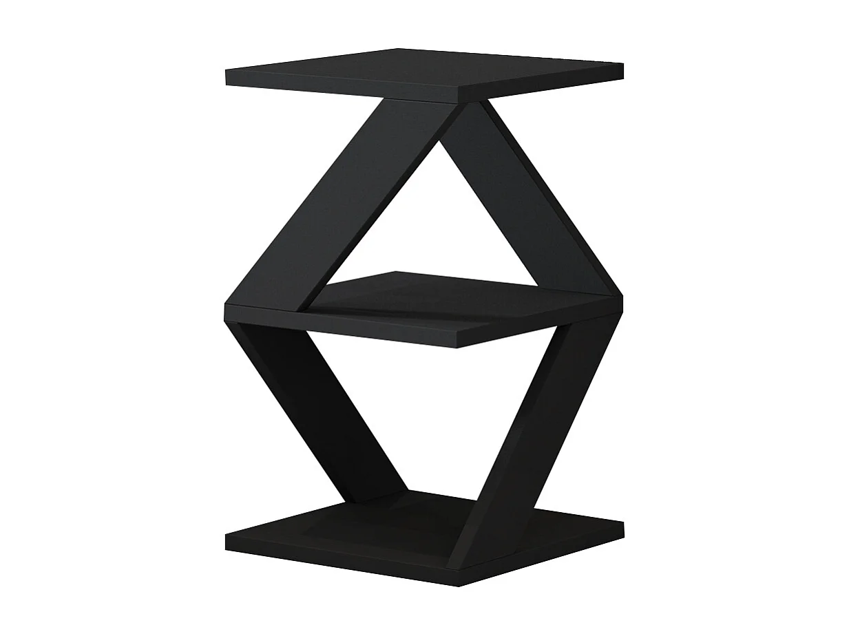 Beistelltisch Tulpe Grau (Antrazit)