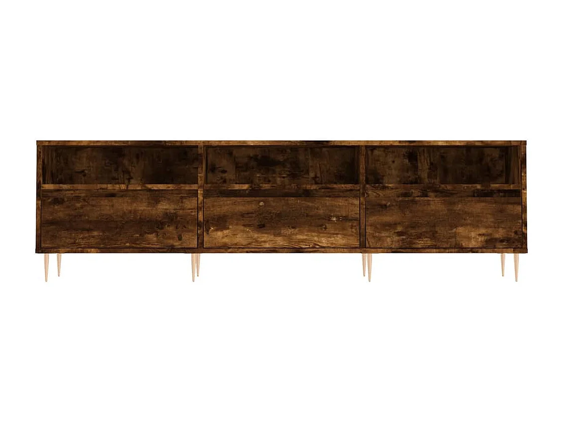 TV-Schrank Räuchereiche 150x30x44,5 cm Holzwerkstoff