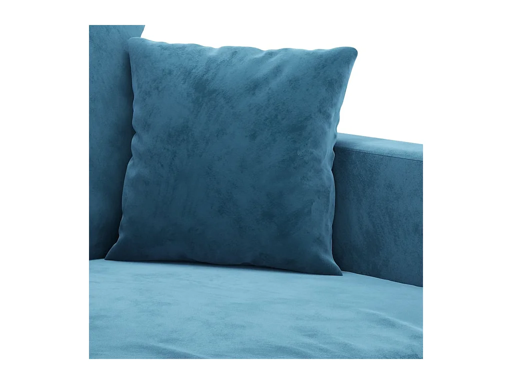 Sessel Blau 60 cm Samt