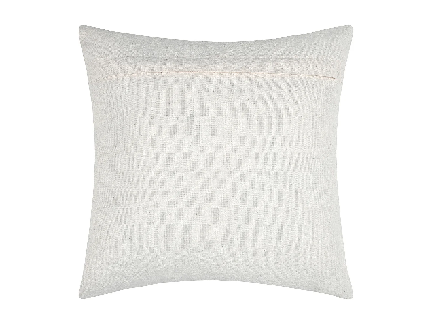 Coussin carré fleurs en coton