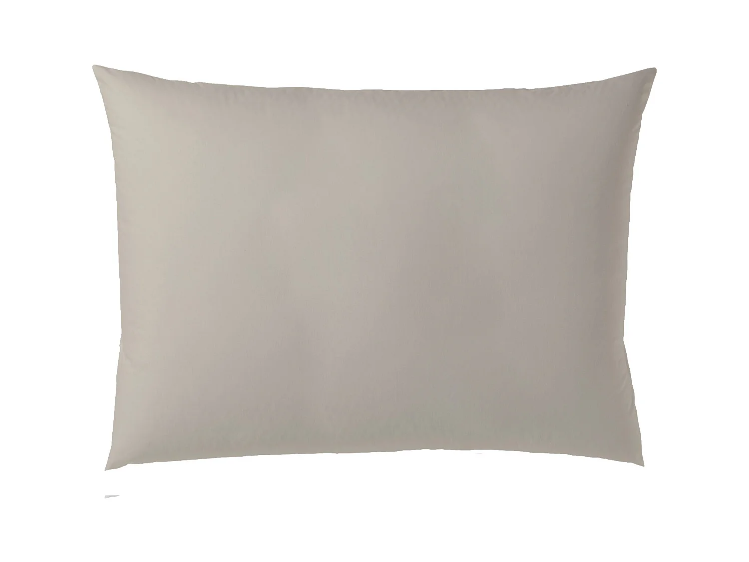 Lot de 2 taies d'oreiller en 100% coton peigné