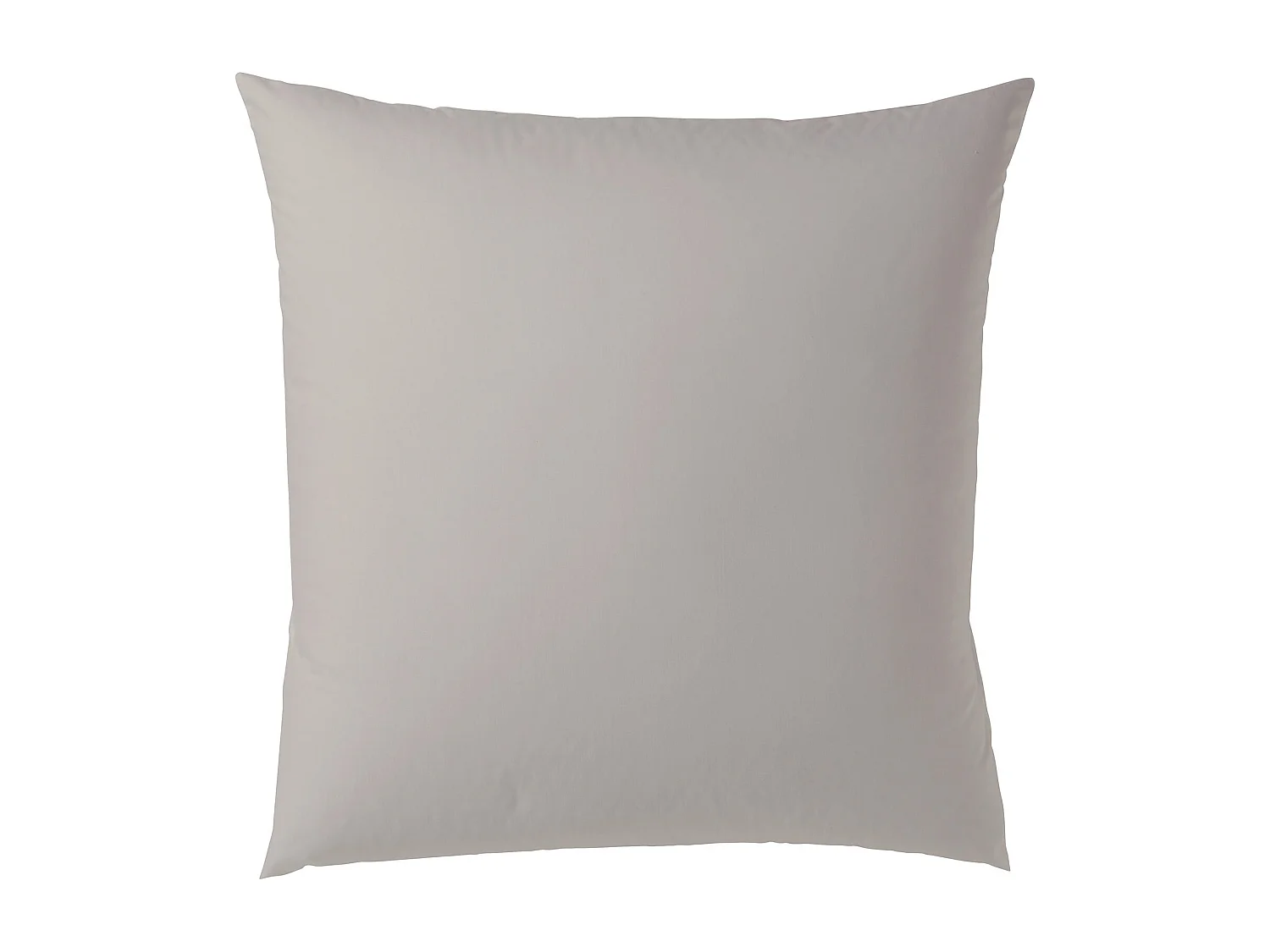 Lot de 2 taies d'oreiller en 100% coton peigné