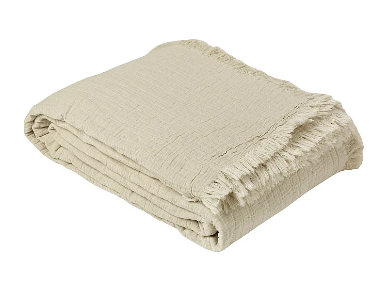 Dessus de lit gaze de coton