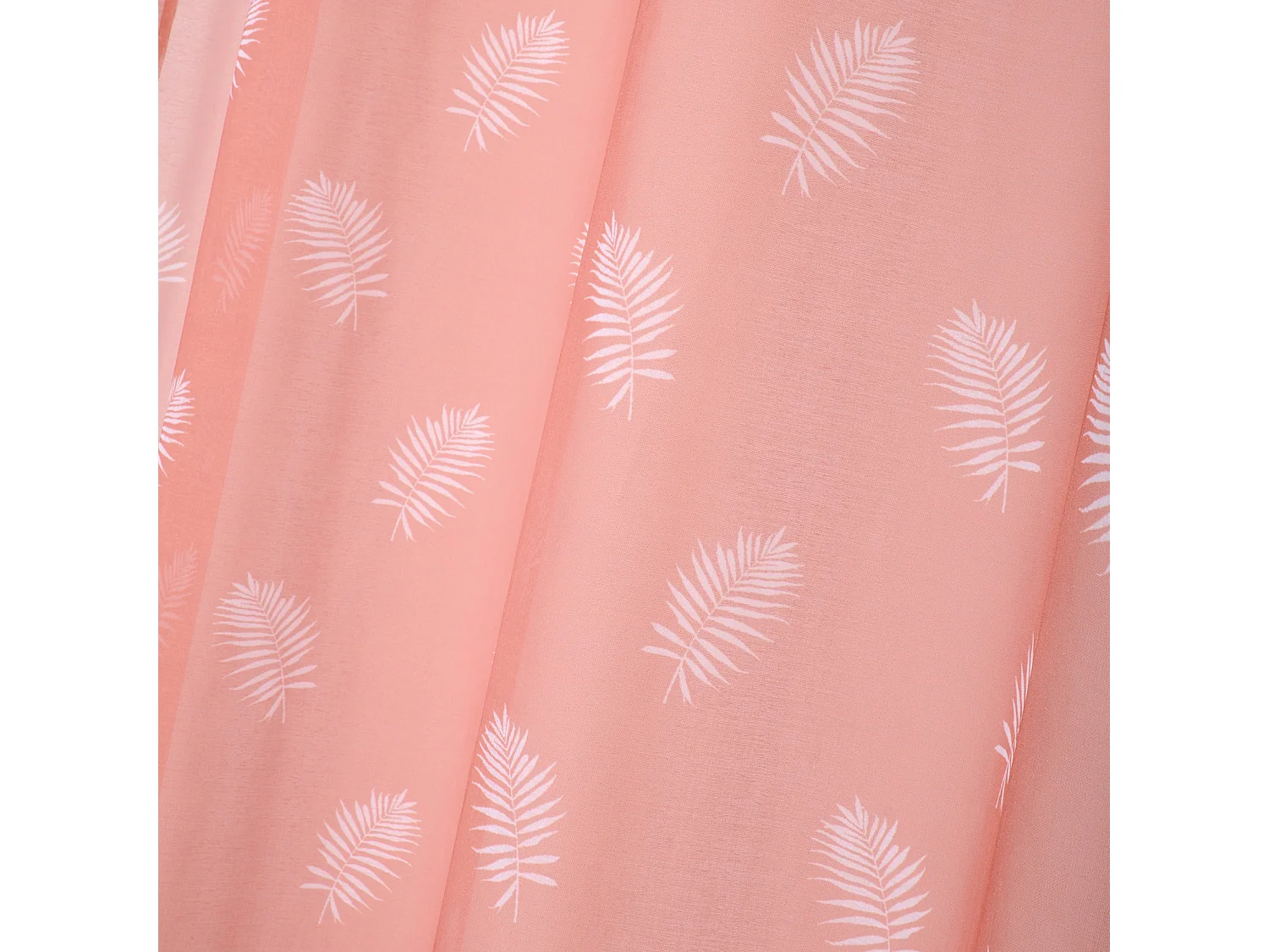 Voilage tamisant imprimé Plumeria