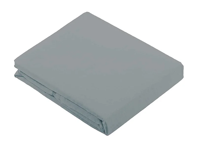 Sábana plana lisa de 100 % algodón 240 x 310 cm