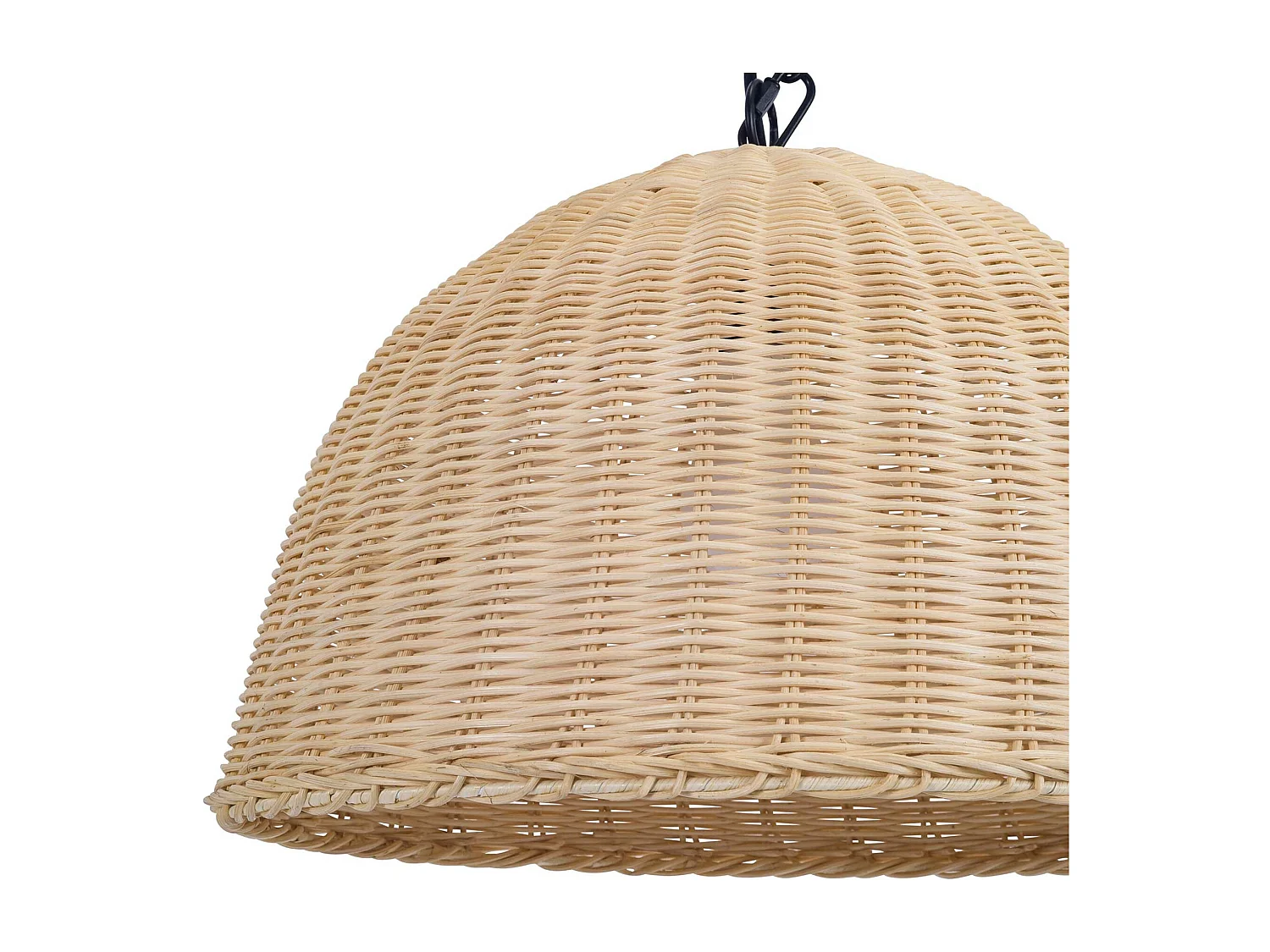 Sospensioni IP20 CORTIC E27 15 Nero Rattan naturale