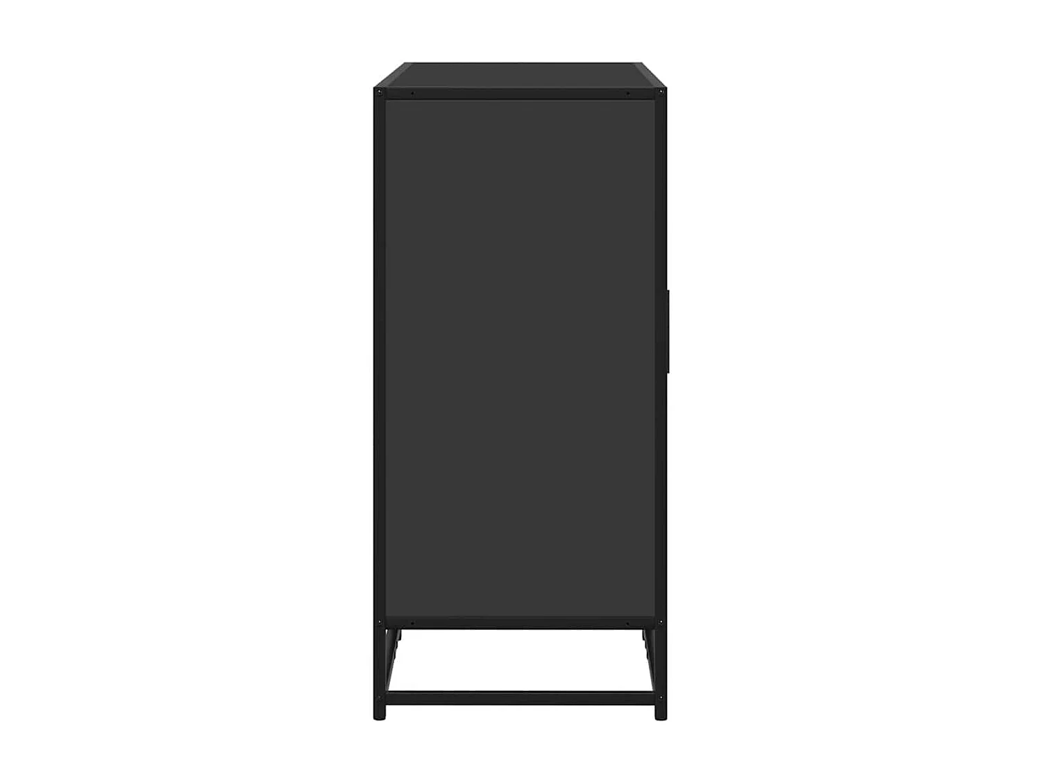 Sideboard Schwarz 92x35x76 cm Holzwerkstoff