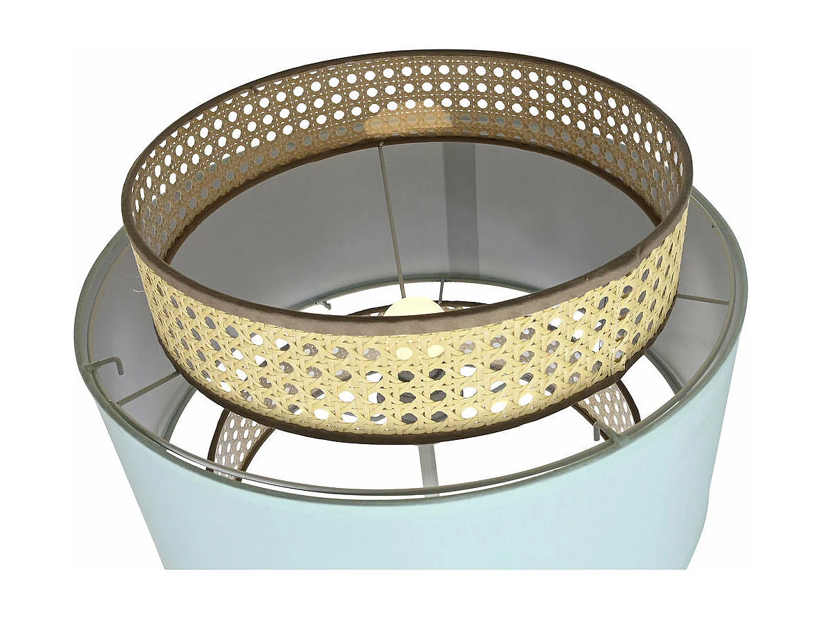 Lámpara de pie DKD Home Decor rosa verde