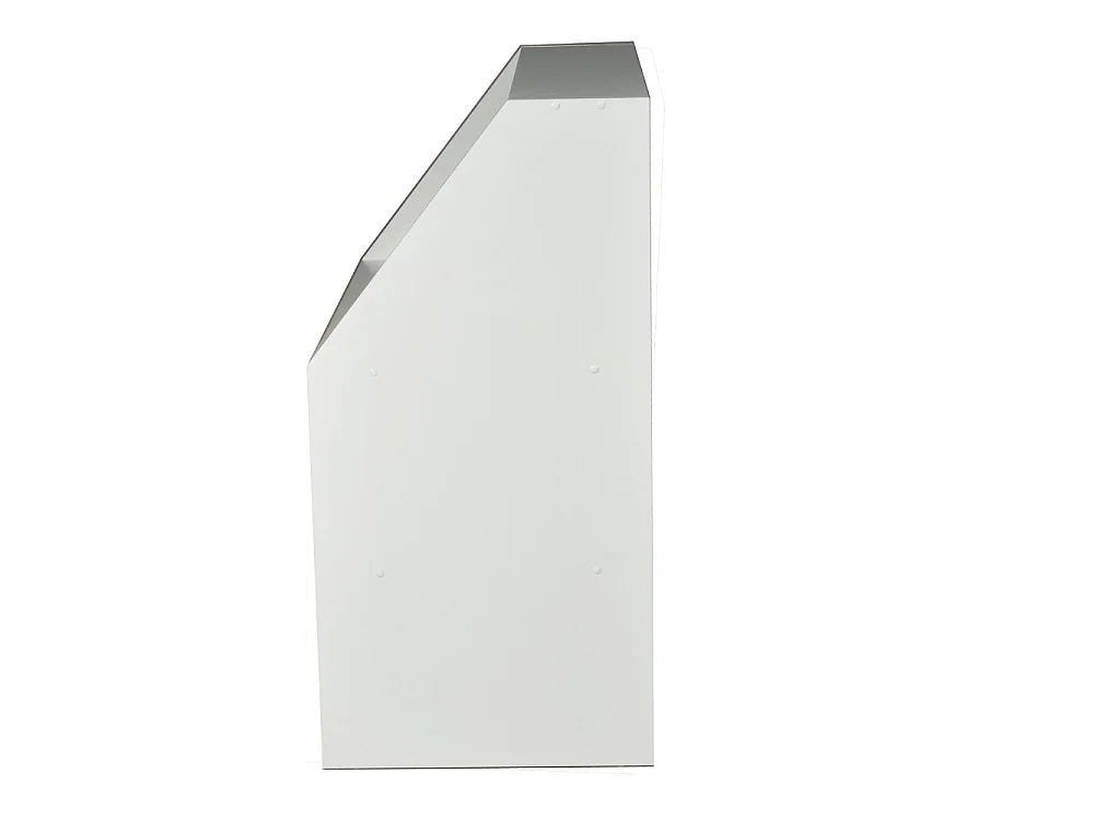 Meuble de rangement sous pente ALIX, H. 100 x L. 100 x P. 50 cm, Blanc