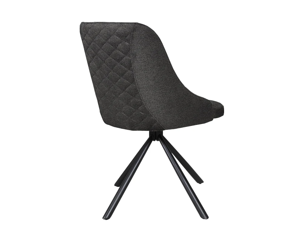 Chaise pivotante HORIZON / Gris foncé