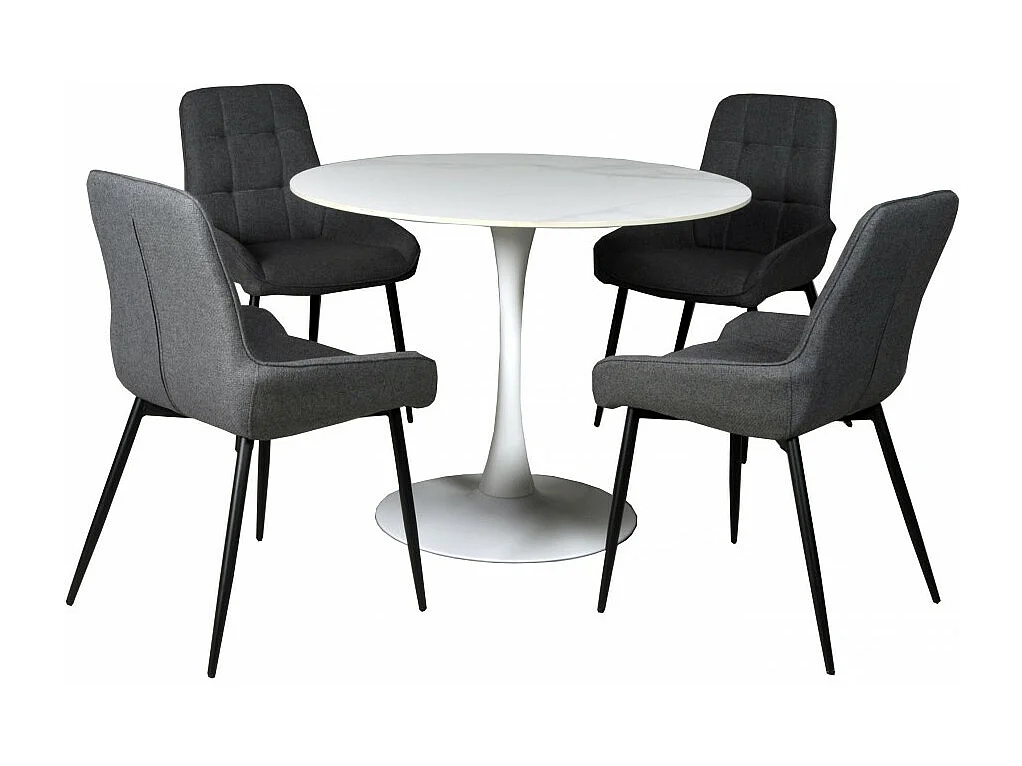 Chaise de salle à manger ARTY/ Gris foncé