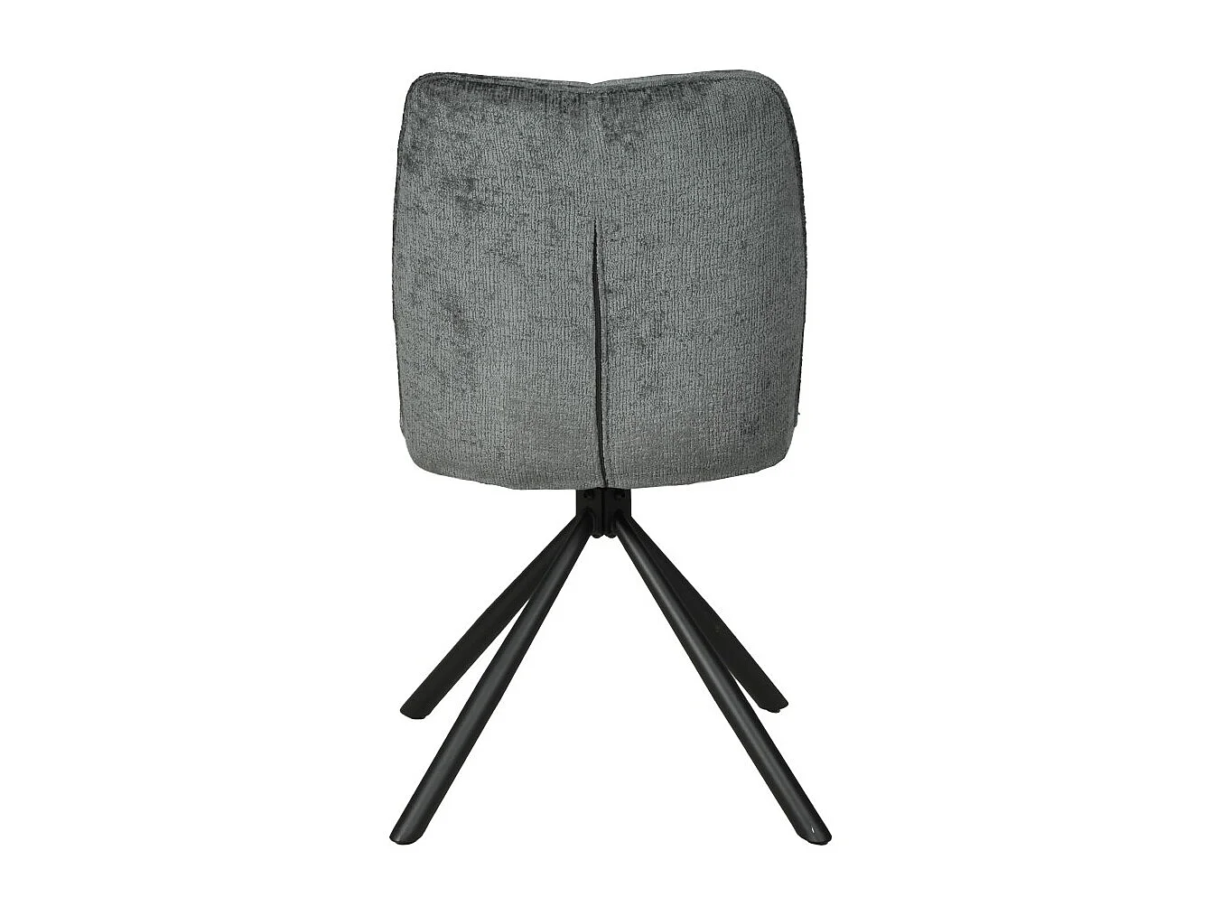 Chaise pivotante de salle à manger CORTINA / Gris foncé