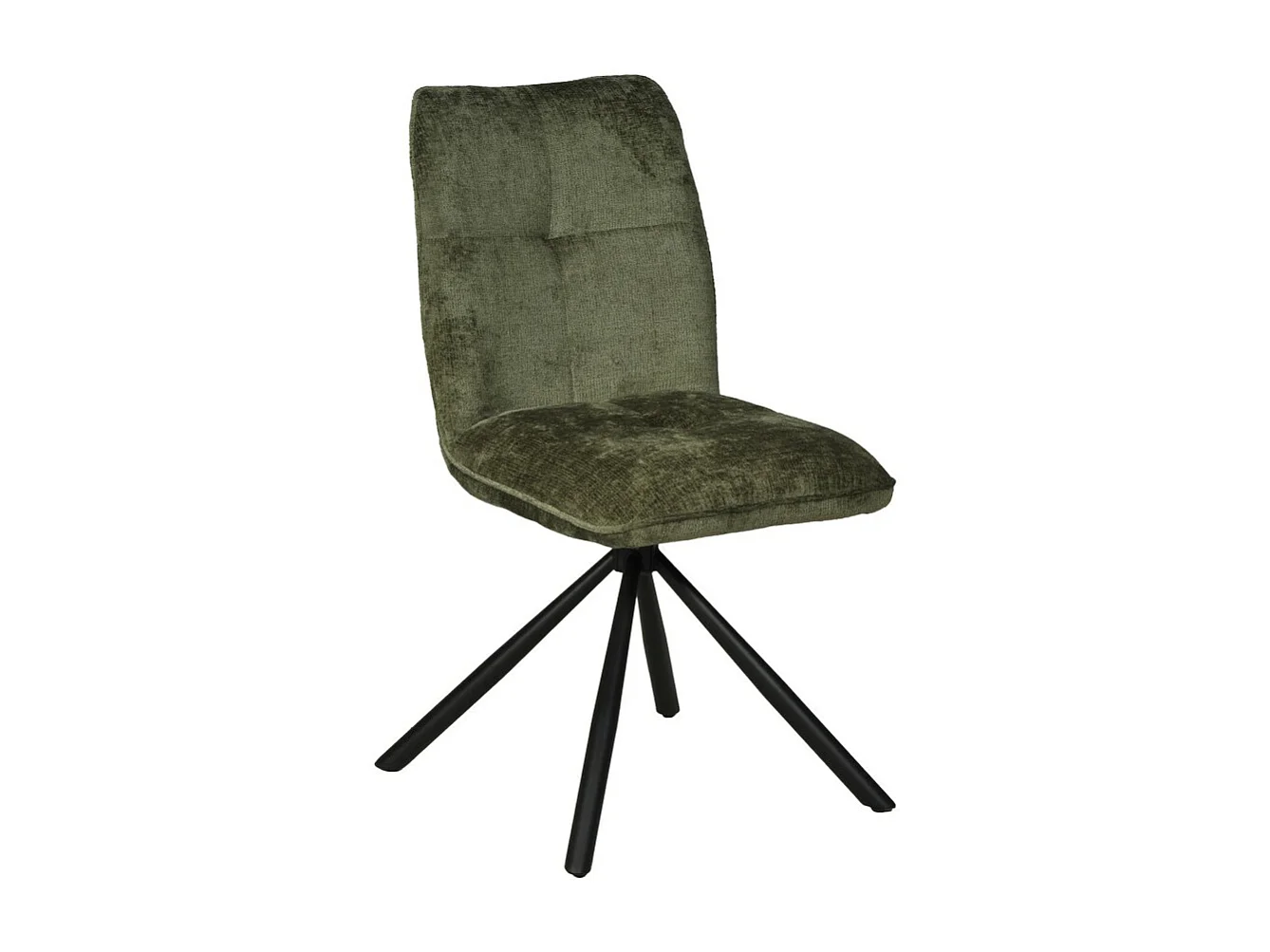 Chaise pivotante de salle à manger CORTINA / Vert