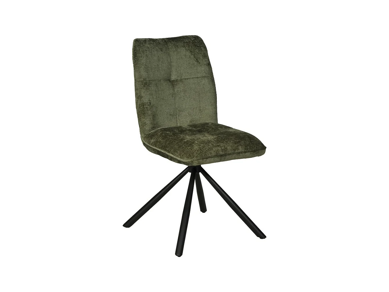 Chaise pivotante de salle à manger CORTINA / Vert