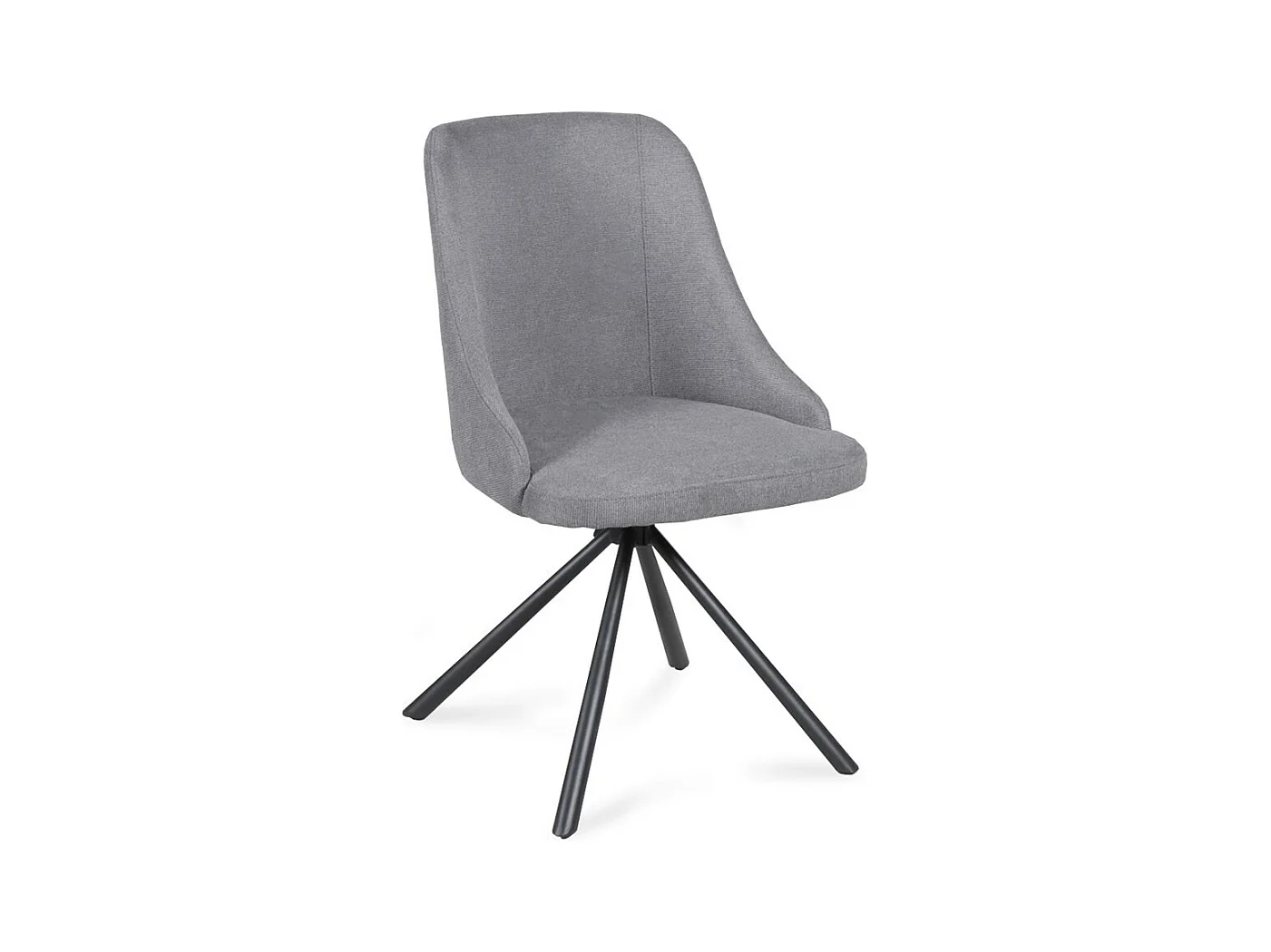 Chaise pivotante HORIZON / Gris clair